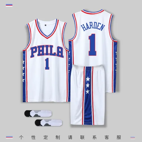 Philadelphia 76ers Basketball Clothing Sport Outfit Basketball Team jersey PQPH001