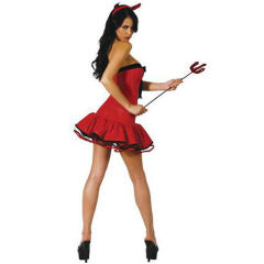 Devil Evil Cosplay Costumes Halloween Vampires Fancy Dress PQ930B
