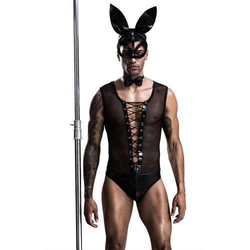 Sexy Bunny Carnival Costume For Men Cosplay Fancy Dress PQ7220 ML-20