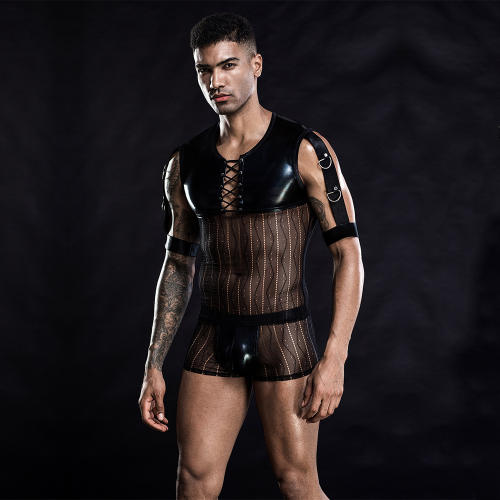 Wholesale Gay Club Wear Maid Lingerie For Men Sexy Costume PQ7235
