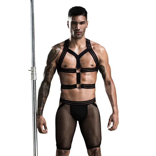 Wholesale Gay Lingerie For Men Club Bandager Sexy Costume PQ7256