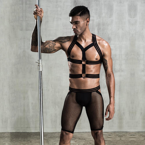 Wholesale Gay Lingerie For Men Club Bandager Sexy Costume PQ7256