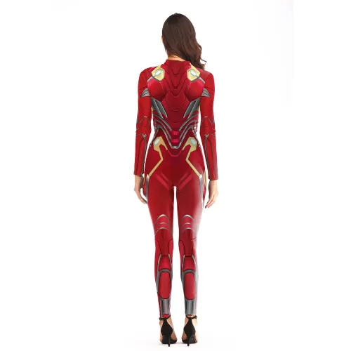 Sexy Super Hero Jumpsuit American Comic Woman Superhero Costume PQB142