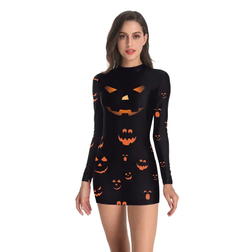 Sexy Mini Dress Halloween Costumes Carnival Cosplay Uniform PQ143004