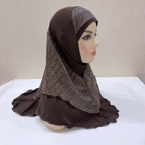 Wholesale Women Middle East Kerchief Ethnic Lady Cotton Scarf PQH076