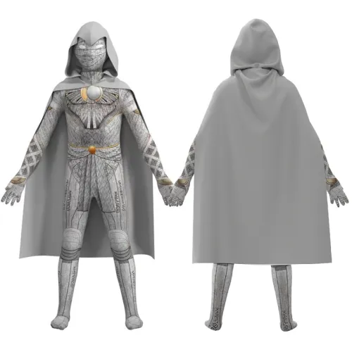 Moonlight Knight Costume 3D Movie Role Jumpsuit Halloween Streetwear PQ68010