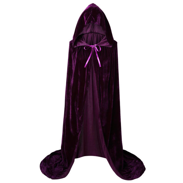 Kid Halloween Princess Costumes Wonderland Cloak Cosplay Fancy Dress PQ068B