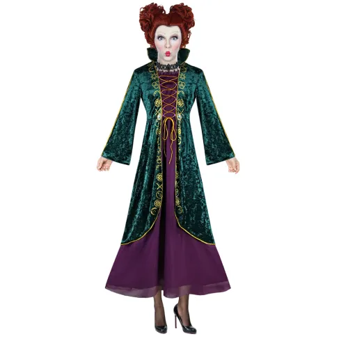 Halloween Witch Costumes Cosplay Princess Fancy Dress Wonderland Dress PQ068