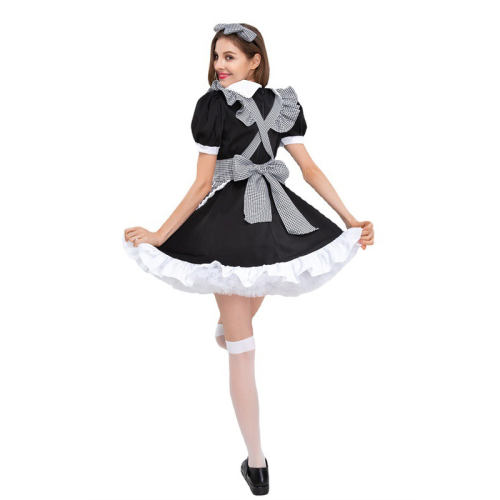 Sexy Maid Costume Cute Lolita princess Fancy Dress PQ8679