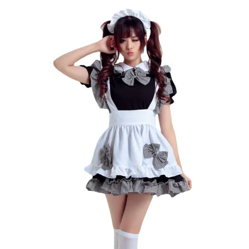 Akihabara Cosplay Uniform Japanese Anime Maid Costume PQ1164