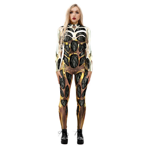 Machine Armor Jumpsuit 3D Digital Printing Cosplay Costume PQBAX183
