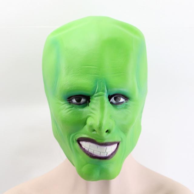 The Mask Costume Jim Carry Funny Suit Movie Cosplay Uniform PQ2601