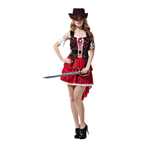 Noble Carnival Cosplay Pirate Costume Women Halloween Fancy Dress PQ42426F