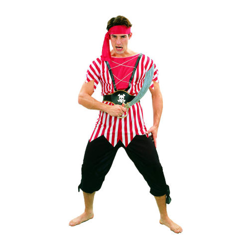 Nordic Carnival Pirate Cosplay Costume Men Halloween Uniform PQ42426M