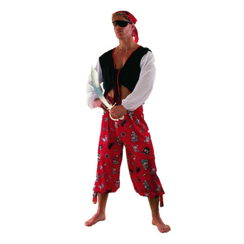 Carnival Funny Pirate Cosplay Costume Men Halloween Uniform PQ42426K
