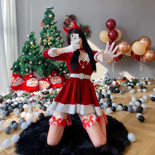 Fantasy Bunny Uniform Christmas Battlesuit PQCH002