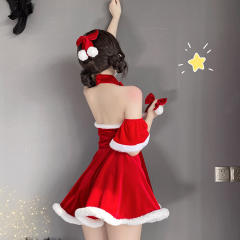 Chinese Christmas Dress Xmas Costume Clubwear Fantasy Qipao Uniform PQ315