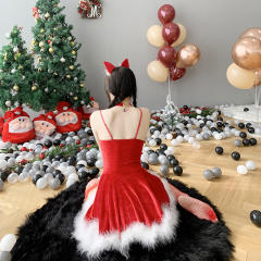 Christmas Fancy Dress Xmas Costume Battlesuit Fantasy Bunny Uniform PQ305