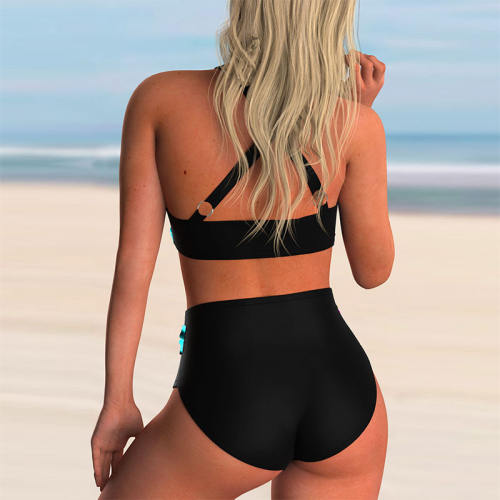 Digital Print Bikini for Women Sexy Plus Size Swimwear PQ8188