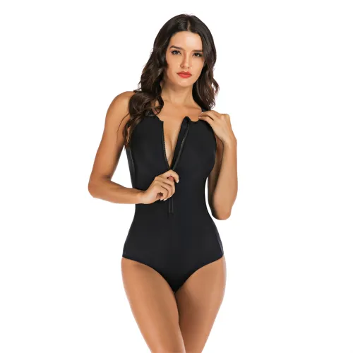 Sunscreen Surfing Suit Sleeveless Swimwear Women Swimsuit Diving Suit PQ7712