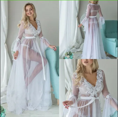 Sexy Beach Dress Women Mesh Long Summer Dresses PQ11691