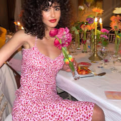 Spaghetti Strap Bohemia Dress Women Floral Print Maxi Dresses PQ8333