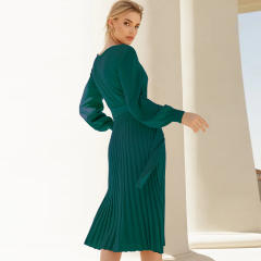Women's Sweater Dresses Long Sleeve Knitted Dress PQLQ288