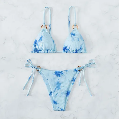 Women Triangle Bathing Suit Sexy Swimwear Ins Style Bikini PQ1644