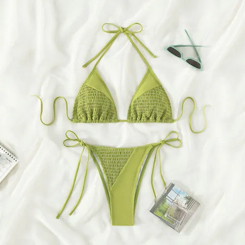 Women Swimwear Sexy Ins Style Bikini Pachwork Bathing Suit PQ8146