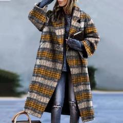 Fashion Casual Winter Coat Women Woolen Jacket Warm PQ8753B