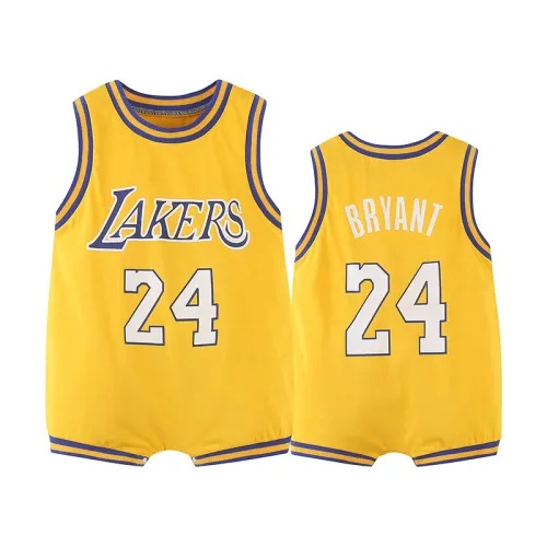 Infants Basketball Jumpers Toddlers Wholesale Jersey Basketball Rompers PQ14676