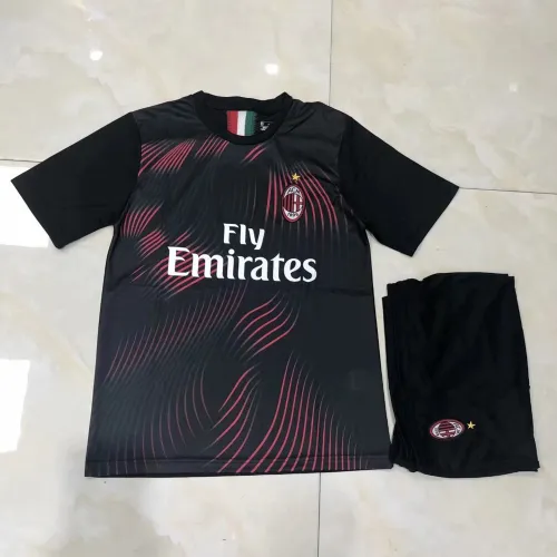 19-20 European Football League Soccer Jersey A.C.Milan Football Fan Apparel PQ9966