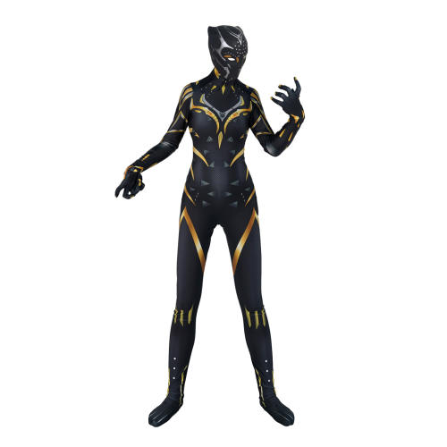 Black Panther Wakanda Forever Zentai Carnival Shuri Cosplay Jumpsuit PQD083