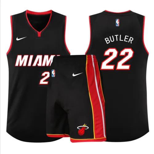 Miami Heat Basketball Clothing Jimmy Butler Outfit Basketball Team Uniform PQJB001