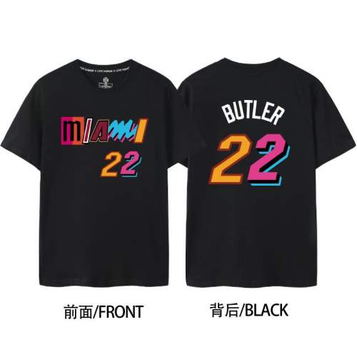 Jimmy Butler Basketball Fan Tops Miami Heat Streetwear 8th Seed Upset Cotton T-shirt PQ63356