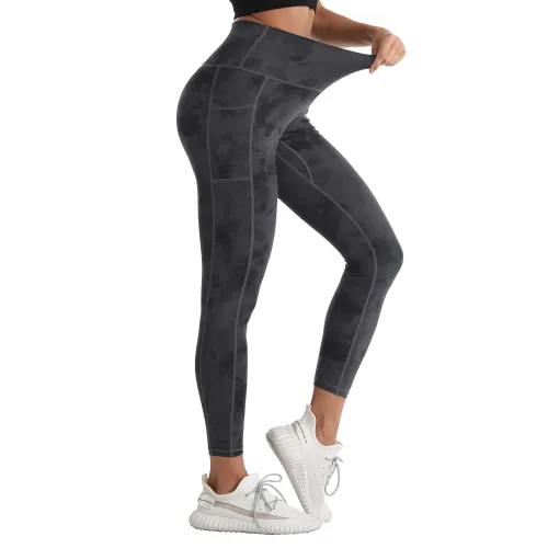 Digital Print Yoga Outfit For Women Sexy Ladies Workout Leggings PQL002