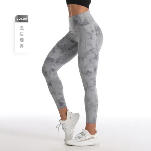 Digital Print Yoga Outfit For Women Sexy Ladies Workout Leggings PQL002