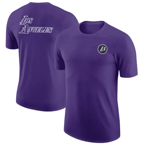 Lakers Basketball Fan Apparel For Adult Los Angeles Family Tops Basketball T-shirts PQT05D
