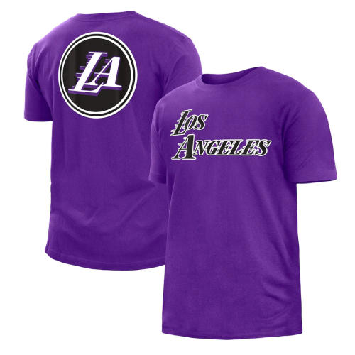 Lakers Basketball Fan Apparel For Adult Los Angeles Family Tops Basketball T-shirts PQT05D
