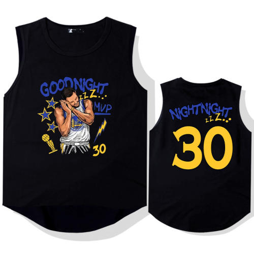 Stephen Curry Fans Tees Unsex Night Night Cotton Tops Good Night Fan Apparel PQSC009