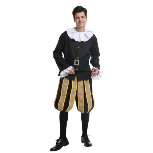 European Royal Family Prince Costume Knight Clothing Cavalier Uniform PQ81311