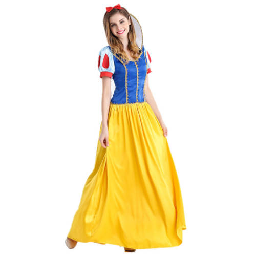 Snow White Princess Costume Halloween Cosplay Fancy Dress Carnival Outfit PQ1176