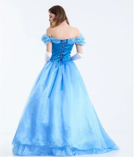 Carnival Princess Costume Halloween Queen Fancy Dress Woman Cosplay Outfit PQ1509