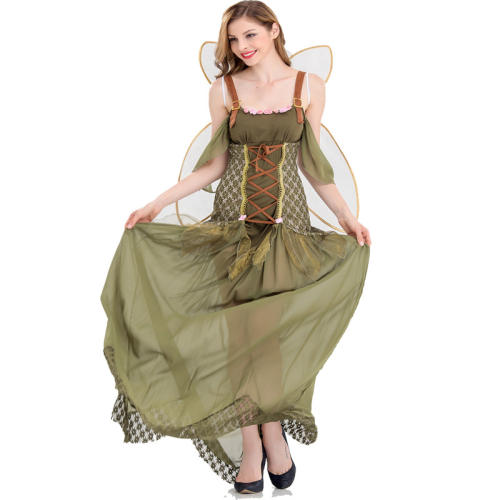 Sexy Beautiful Angel Fancy Dress For Women Halloween Outfit Mardi Gras Costume PQAG030