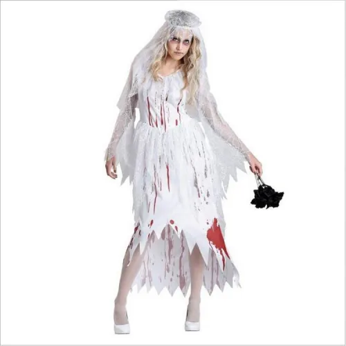Devil Vampire Costume Carnival Uniform Halloween Evil Witch Fancy Dress PQ3930