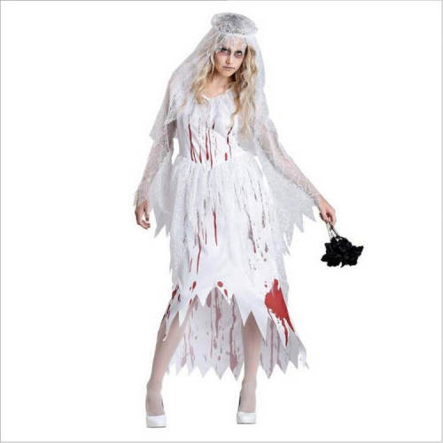 Devil Vampire Costume Carnival Uniform Halloween Evil Witch Fancy Dress PQ3930
