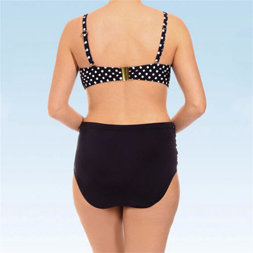 Polka Dot Bikinis Set Spaghetti Strap Plus Size Bathers Brazilian Swimwear PQHF42