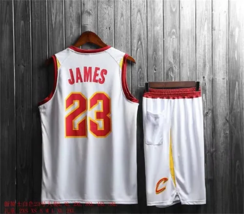 Cleveland Cavaliers Basketball Fan Apparel Kits James Basketball Jersey PQCC023