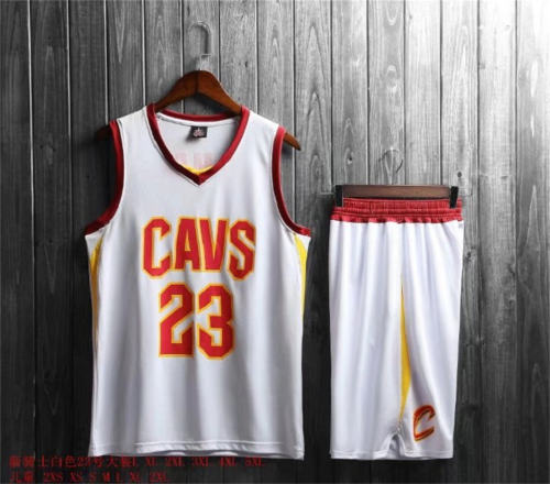 Cleveland Cavaliers Basketball Fan Apparel Kits James Basketball Jersey PQCC023