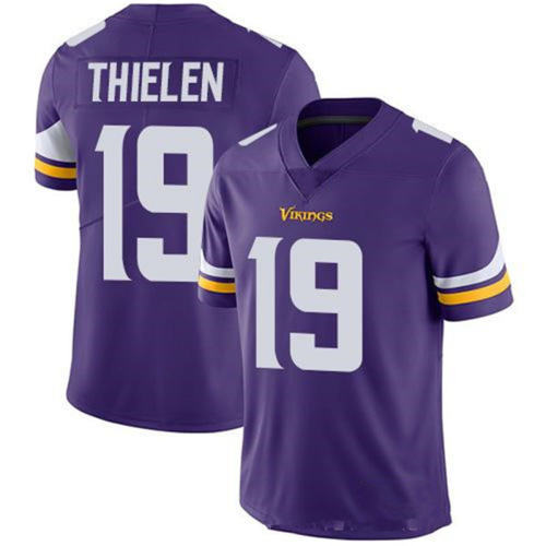 Adam Thielen American Football Jersey Minnesota Vikings Fan Apparel T-shirt PQ9368B
